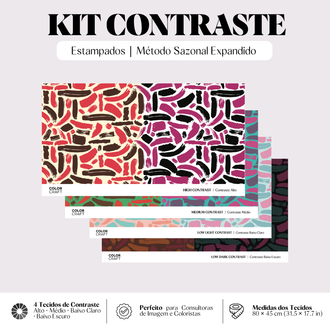 Kit Básico Tecidos Coloração Pessoal
