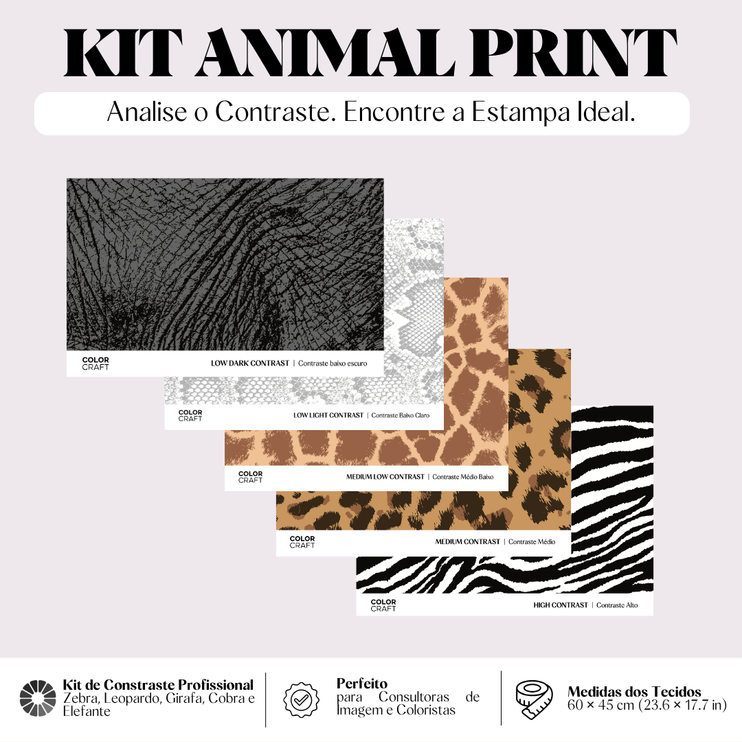 Kit de Contraste - Animal Print