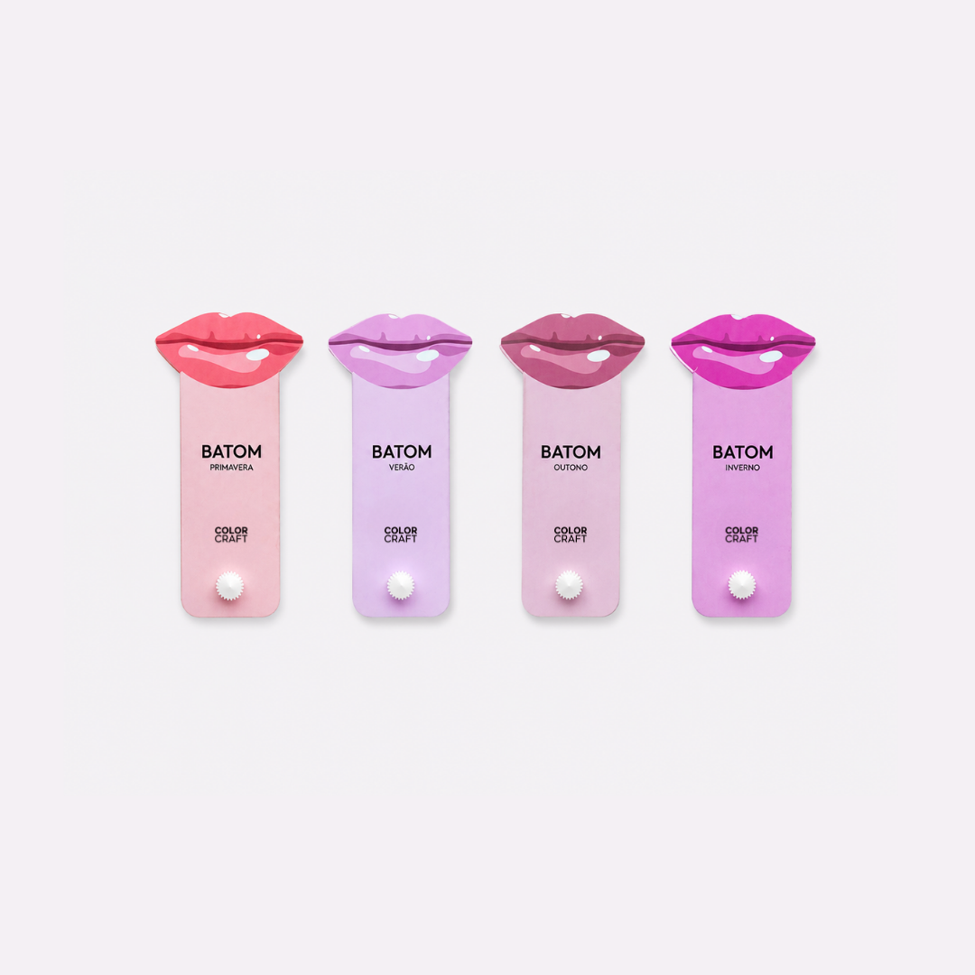 Kit Cartelas de Batom