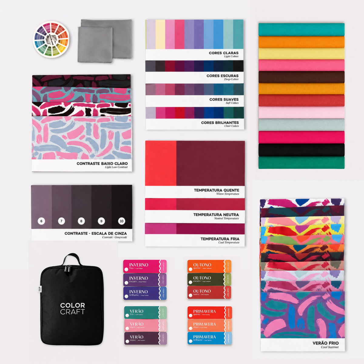 Kit Análise Coloração Pessoal - Expert