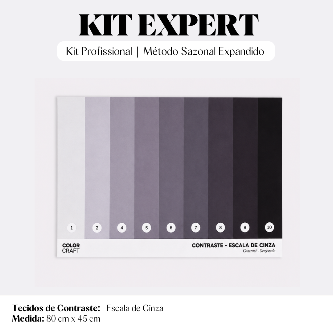 Kit Análise Coloração Pessoal - Expert