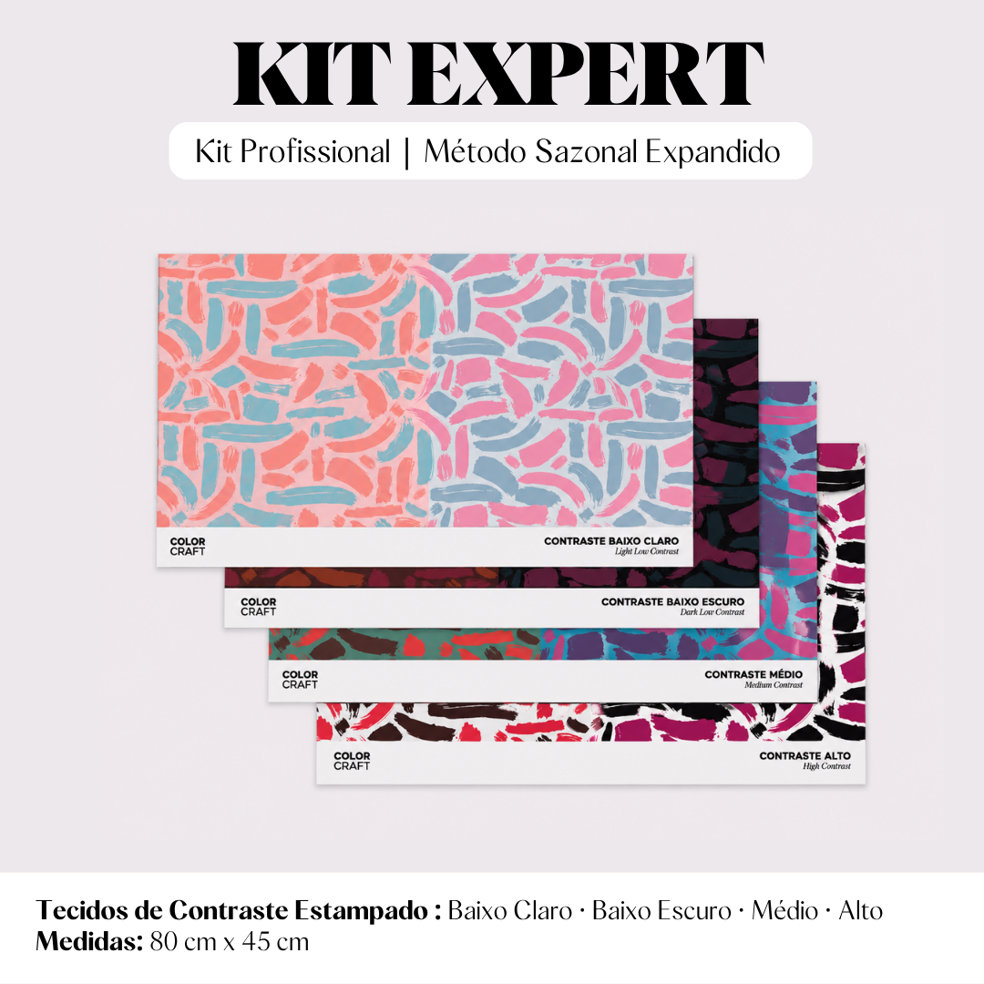 Kit Análise Coloração Pessoal - Expert