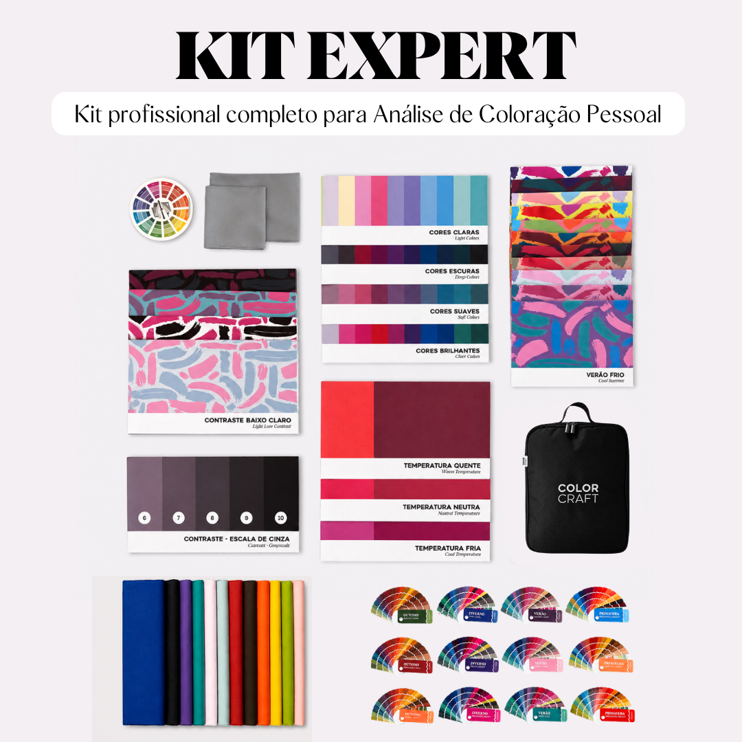 Kit Análise Coloração Pessoal - Expert