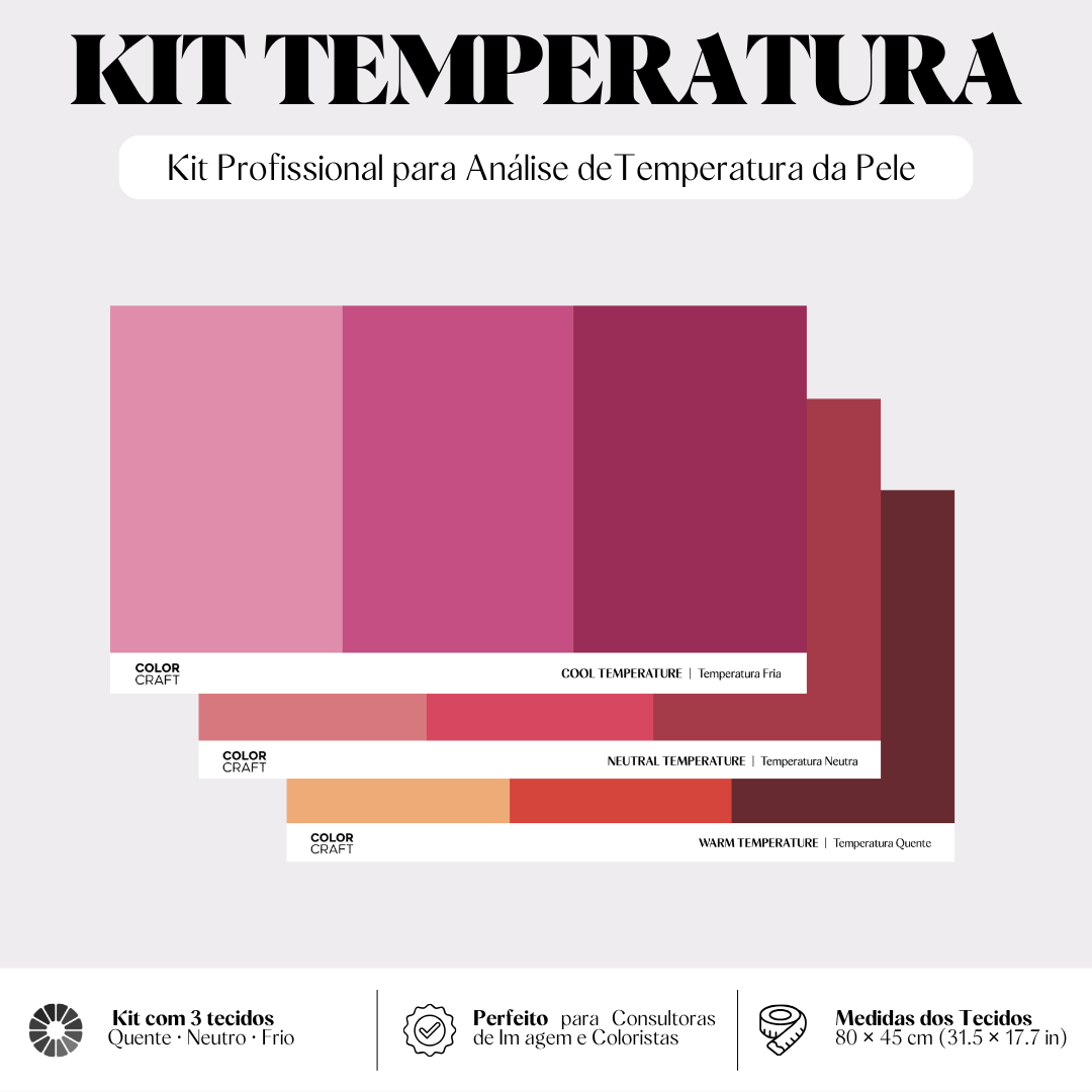 Kit Básico Tecidos Coloração Pessoal