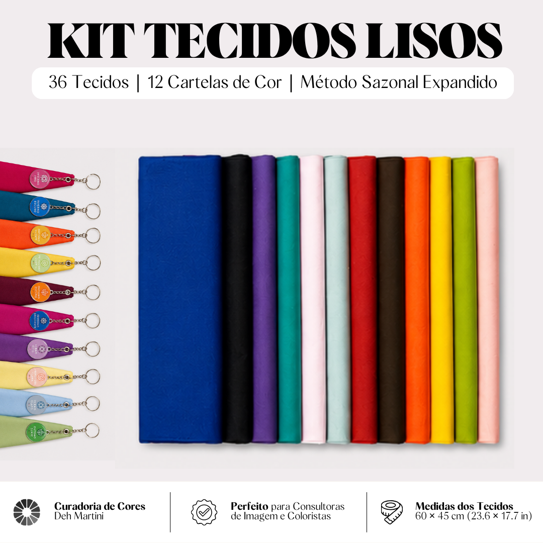 Kit Tecidos Lisos