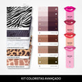 Kit Coloristas Avançado Color Craft, cartelas de batom, animal print e subtom