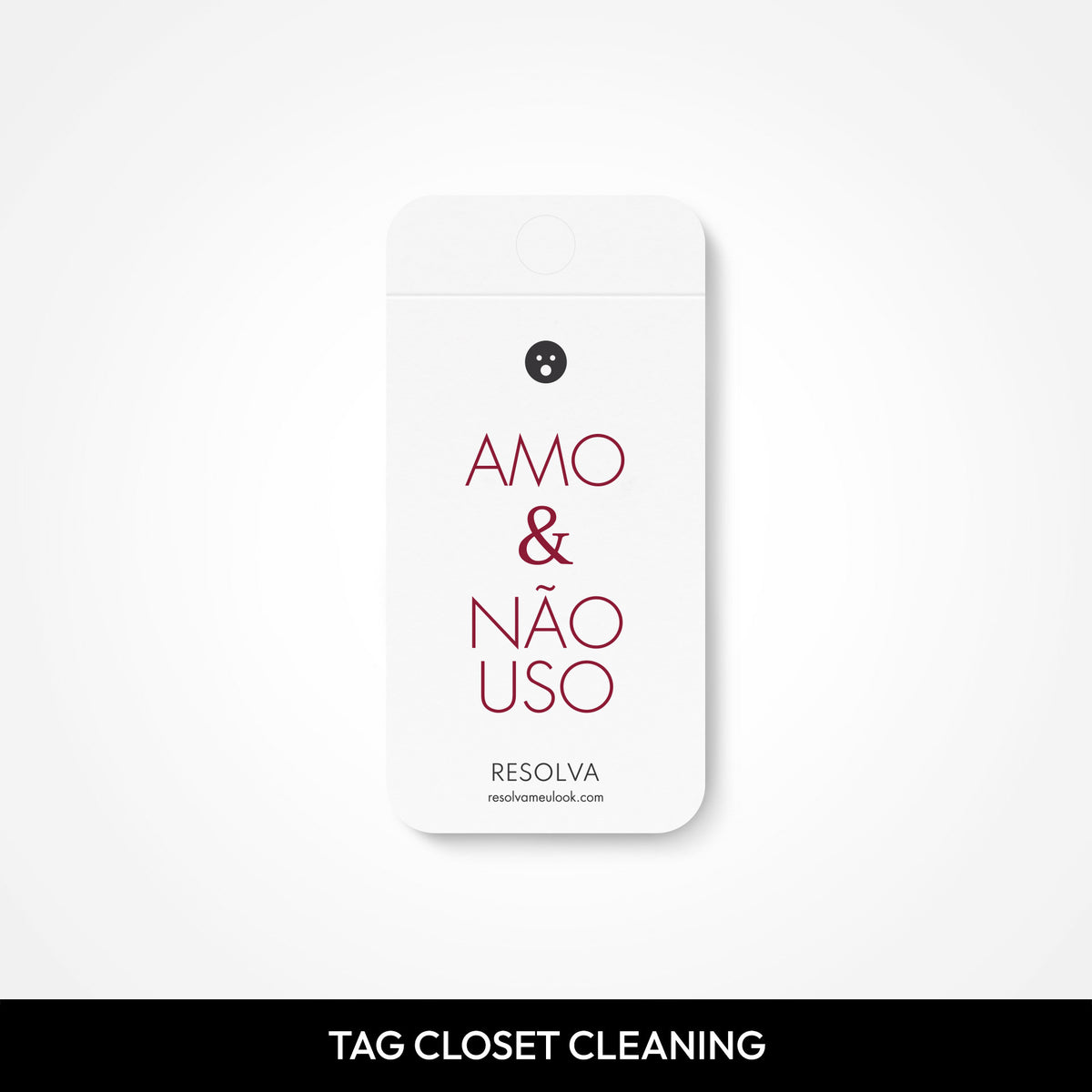 Tag Closet Cleaning Color Craft, kit de 28 etiquetas pra desapego do guarda-roupa