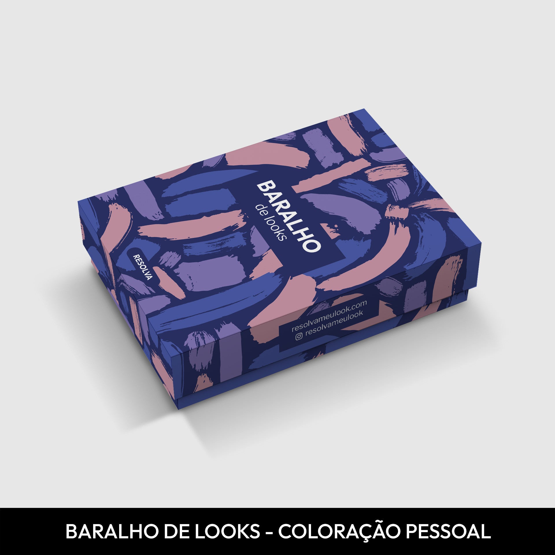 Baralho de Looks Color Craft, 36 cards de looks das 4 estações