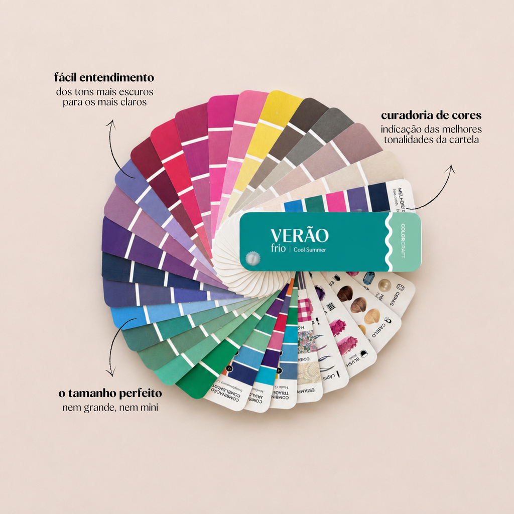 Cartela de Cores Mini Color Craft