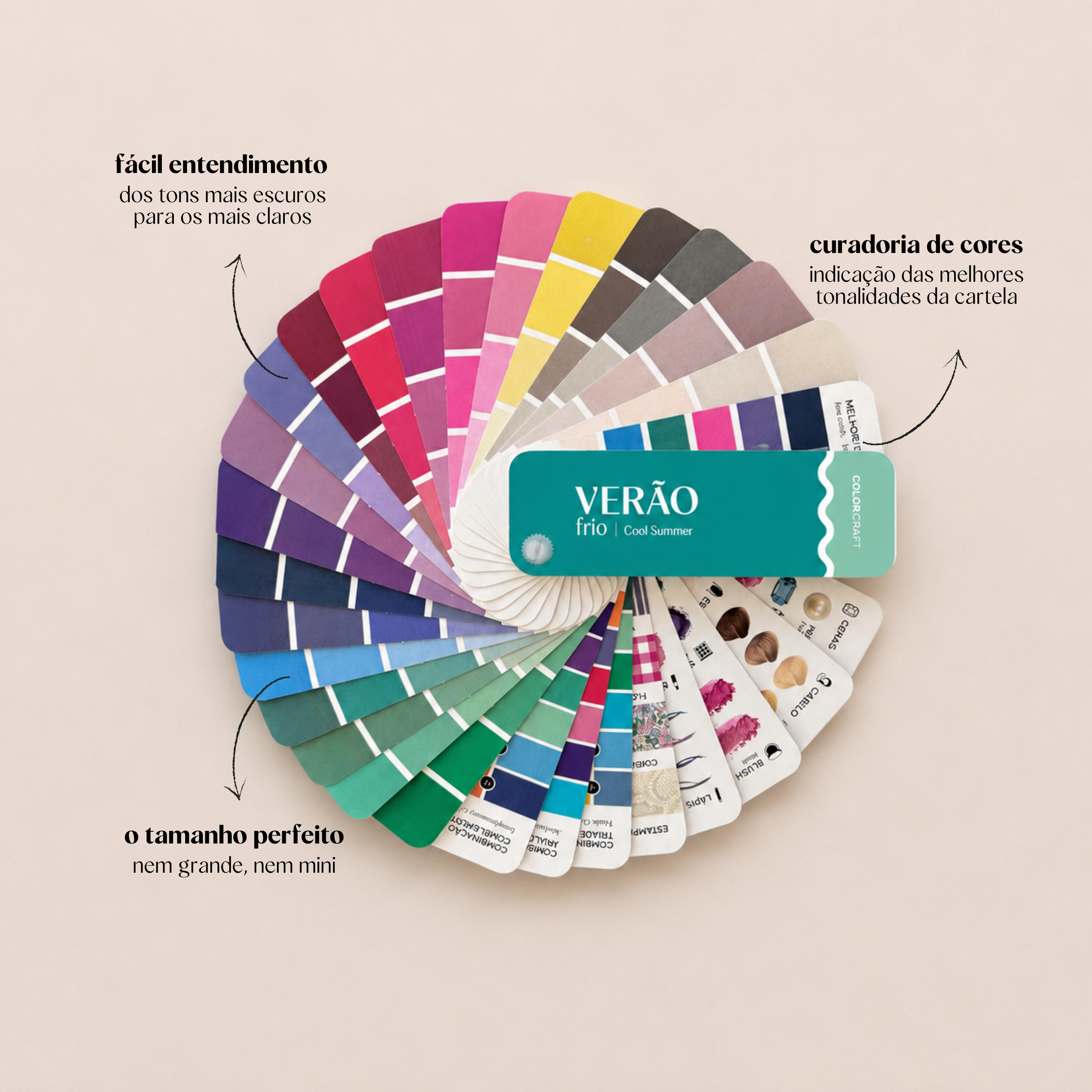 Cartela de Cores Mini Color Craft