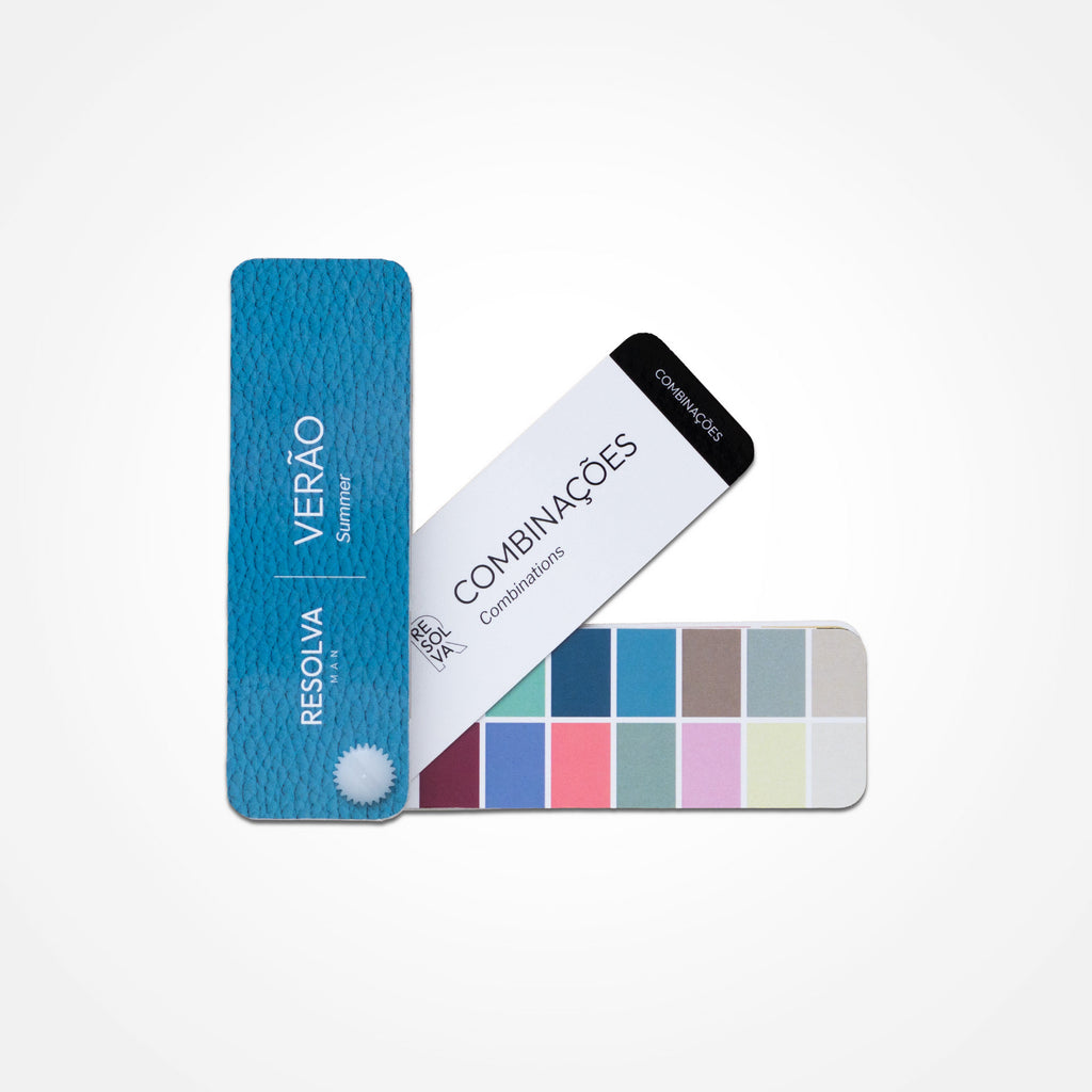 Cartela de Cores Masculina Color Craft, guia de cores pra roupas e acessórios masculinos