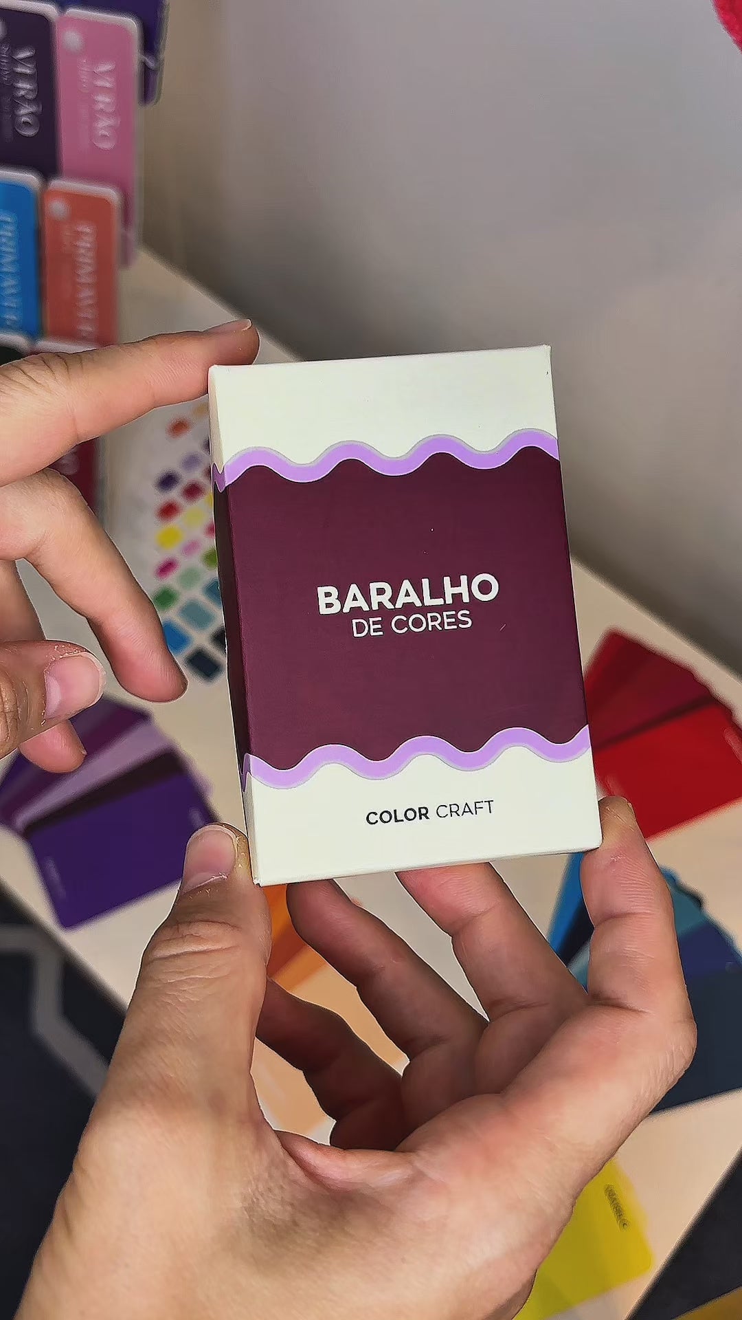 Baralho de Cores para Consultoria de Imagem